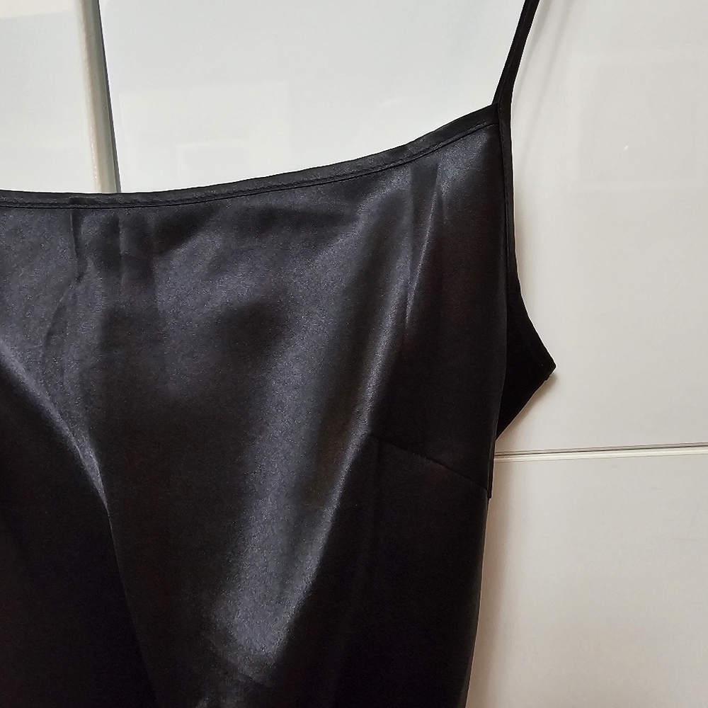 Satin Belted Sexy Babydoll Dress Nightgown Slip Silk Negligee Nightie - Picture 4 of 10